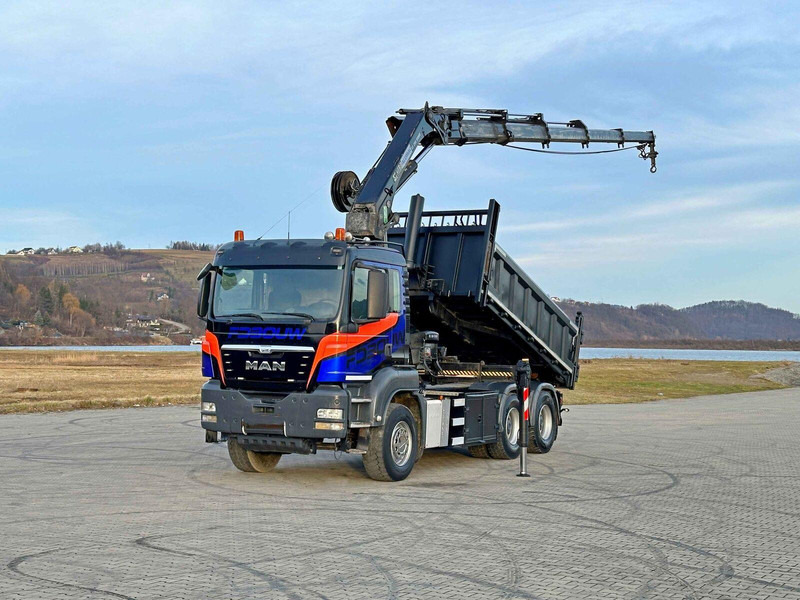 MAN TGS 33.480 - Φορτηγό ανατρεπόμενο, Φορτηγό με γερανό: φωτογραφία 2 MAN TGS 33.480 - Φορτηγό ανατρεπόμενο, Φορτηγό με γερανό: φωτογραφία 2