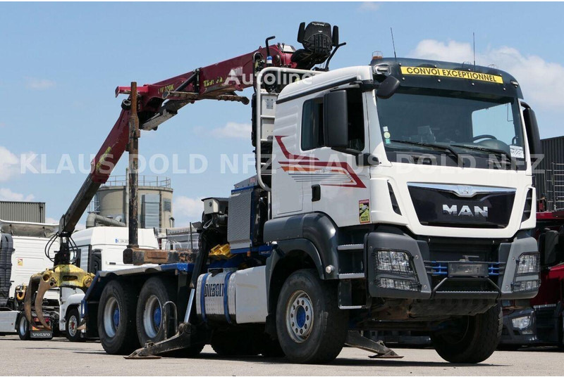 MAN TGS 33.500 - Timper truck+crane - Φορτηγό ξυλείας, Φορτηγό με γερανό: φωτογραφία 2 MAN TGS 33.500 - Timper truck+crane - Φορτηγό ξυλείας, Φορτηγό με γερανό: φωτογραφία 2