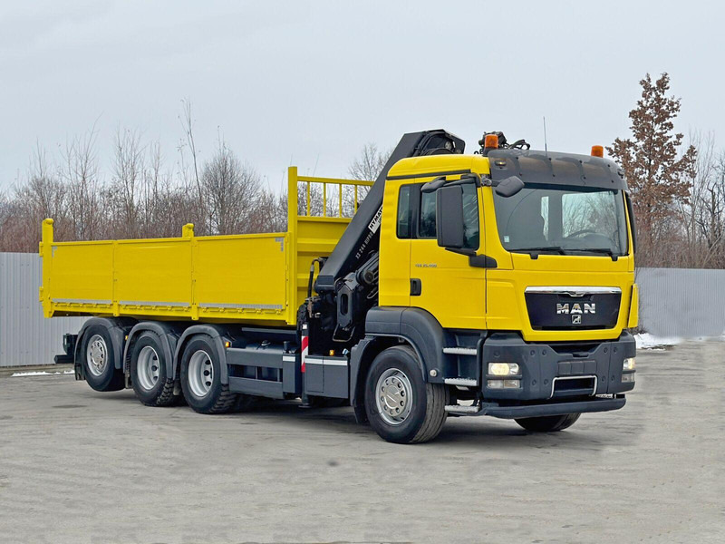 MAN TGS 35.400 * HIAB 244 EP - 5 HIPRO + FUNK * 8x4 - Φορτηγό με ανοιχτή καρότσα, Φορτηγό με γερανό: φωτογραφία 3 MAN TGS 35.400 * HIAB 244 EP - 5 HIPRO + FUNK * 8x4 - Φορτηγό με ανοιχτή καρότσα, Φορτηγό με γερανό: φωτογραφία 3