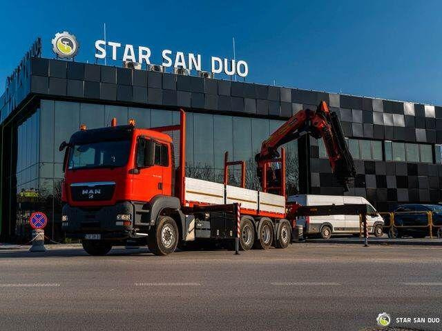 MAN TGS 35.400 PALFINGER PK 44002 WINCH TRIDEM KRAN - Φορτηγό με ανοιχτή καρότσα, Φορτηγό με γερανό: φωτογραφία 5 MAN TGS 35.400 PALFINGER PK 44002 WINCH TRIDEM KRAN - Φορτηγό με ανοιχτή καρότσα, Φορτηγό με γερανό: φωτογραφία 5