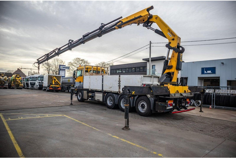 MAN TGS 35.440 8x4 Crane Palfinger PK 42002-SH - Φορτηγό με ανοιχτή καρότσα, Φορτηγό με γερανό: φωτογραφία 4 MAN TGS 35.440 8x4 Crane Palfinger PK 42002-SH - Φορτηγό με ανοιχτή καρότσα, Φορτηγό με γερανό: φωτογραφία 4