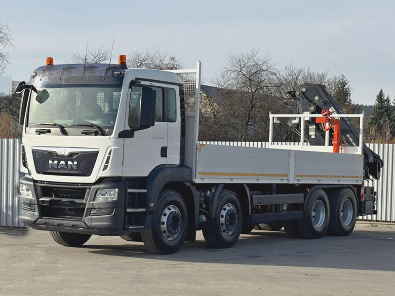 MAN TGS 35.440 * HIAB XS 244 HIPRO +FUNK / 8x4 - Φορτηγό με ανοιχτή καρότσα, Φορτηγό με γερανό: φωτογραφία 4 MAN TGS 35.440 * HIAB XS 244 HIPRO +FUNK / 8x4 - Φορτηγό με ανοιχτή καρότσα, Φορτηγό με γερανό: φωτογραφία 4