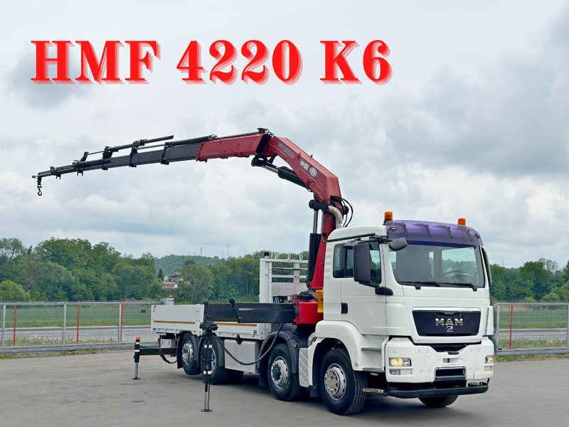 MAN TGS 35.440* KIPPER 6,00m * HMF 4220 K6/FUNK* 8x4 - Φορτηγό με ανοιχτή καρότσα, Φορτηγό με γερανό: φωτογραφία 1 MAN TGS 35.440* KIPPER 6,00m * HMF 4220 K6/FUNK* 8x4 - Φορτηγό με ανοιχτή καρότσα, Φορτηγό με γερανό: φωτογραφία 1