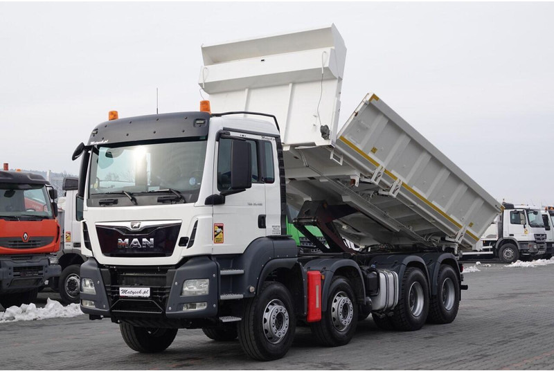 MAN TGS 35.480 / 8x4 / WYWROTKA / BORDMATIC / HYDROBURTA / OPONY 100 - Φορτηγό ανατρεπόμενο: φωτογραφία 1 MAN TGS 35.480 / 8x4 / WYWROTKA / BORDMATIC / HYDROBURTA / OPONY 100 - Φορτηγό ανατρεπόμενο: φωτογραφία 1