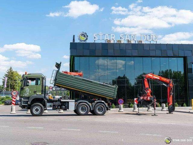 MAN TGS 35.480 PALFINGER PK 20002 HDS Grapple Tippe - Φορτηγό ανατρεπόμενο, Φορτηγό με γερανό: φωτογραφία 4 MAN TGS 35.480 PALFINGER PK 20002 HDS Grapple Tippe - Φορτηγό ανατρεπόμενο, Φορτηγό με γερανό: φωτογραφία 4