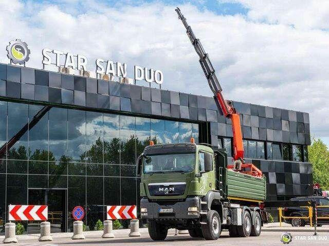 MAN TGS 35.480 PALFINGER PK 20002 HDS Grapple Tippe - Φορτηγό ανατρεπόμενο, Φορτηγό με γερανό: φωτογραφία 2 MAN TGS 35.480 PALFINGER PK 20002 HDS Grapple Tippe - Φορτηγό ανατρεπόμενο, Φορτηγό με γερανό: φωτογραφία 2