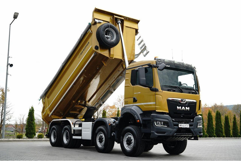 MAN TGS 41.480 / 8X6 / WYWROTKA / S1 - TYLNOZSYP / AUTOMAT / FABRYCZ - Φορτηγό ανατρεπόμενο: φωτογραφία 1 MAN TGS 41.480 / 8X6 / WYWROTKA / S1 - TYLNOZSYP / AUTOMAT / FABRYCZ - Φορτηγό ανατρεπόμενο: φωτογραφία 1