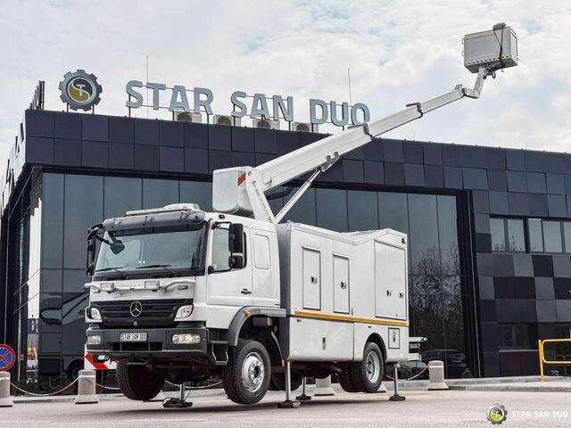 Mercedes-Benz 1529 4x4 Atego Lift Palfinger Wumag WT 230 - Φορτηγό, Φορτηγό με γερανό: φωτογραφία 3 Mercedes-Benz 1529 4x4 Atego Lift Palfinger Wumag WT 230 - Φορτηγό, Φορτηγό με γερανό: φωτογραφία 3