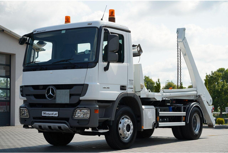 Mercedes-Benz ACTROS 1836 / 4X2 / BRAMOWIEC / PALFINGER M12T / EURO 6 / SPROW - Φορτηγό καδοφόρος φορτωτής: φωτογραφία 1 Mercedes-Benz ACTROS 1836 / 4X2 / BRAMOWIEC / PALFINGER M12T / EURO 6 / SPROW - Φορτηγό καδοφόρος φορτωτής: φωτογραφία 1