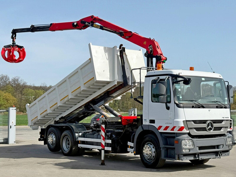 Mercedes-Benz ACTROS 2536 - Φορτηγό φόρτωσης γάντζου, Φορτηγό με γερανό: φωτογραφία 3 Mercedes-Benz ACTROS 2536 - Φορτηγό φόρτωσης γάντζου, Φορτηγό με γερανό: φωτογραφία 3