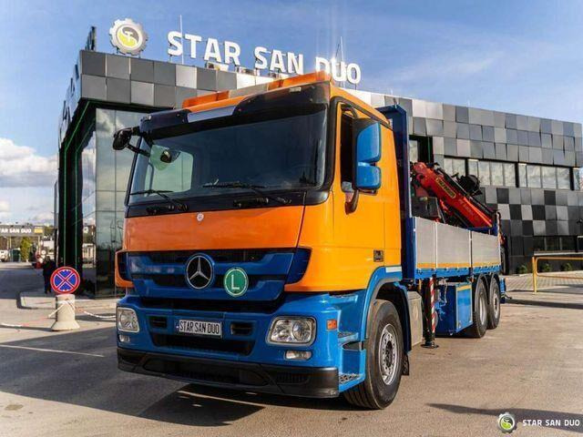 Mercedes-Benz ACTROS 2541 6x2 Palfinger PK 34002 Crane Winch - Φορτηγό με ανοιχτή καρότσα, Φορτηγό με γερανό: φωτογραφία 4 Mercedes-Benz ACTROS 2541 6x2 Palfinger PK 34002 Crane Winch - Φορτηγό με ανοιχτή καρότσα, Φορτηγό με γερανό: φωτογραφία 4