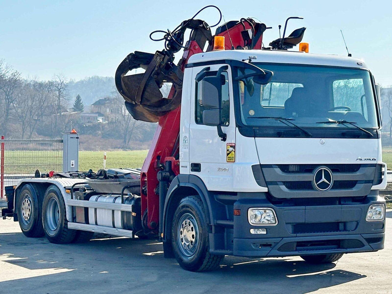 Mercedes-Benz ACTROS 2544 * ABROLLKIPPER * LHO L190Z(78) * TOP - Φορτηγό φόρτωσης γάντζου, Φορτηγό με γερανό: φωτογραφία 3 Mercedes-Benz ACTROS 2544 * ABROLLKIPPER * LHO L190Z(78) * TOP - Φορτηγό φόρτωσης γάντζου, Φορτηγό με γερανό: φωτογραφία 3