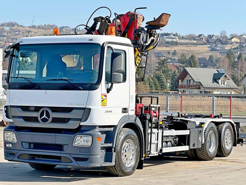 Mercedes-Benz ACTROS 2544 * ABROLLKIPPER * LHO L190Z(78) * TOP - Φορτηγό φόρτωσης γάντζου, Φορτηγό με γερανό: φωτογραφία 4 Mercedes-Benz ACTROS 2544 * ABROLLKIPPER * LHO L190Z(78) * TOP - Φορτηγό φόρτωσης γάντζου, Φορτηγό με γερανό: φωτογραφία 4