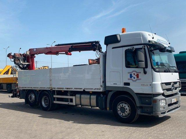 Mercedes-Benz ACTROS 2544 - Φορτηγό με ανοιχτή καρότσα, Φορτηγό με γερανό: φωτογραφία 3 Mercedes-Benz ACTROS 2544 - Φορτηγό με ανοιχτή καρότσα, Φορτηγό με γερανό: φωτογραφία 3