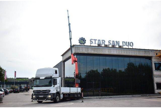 Mercedes-Benz ACTROS 2546 6x2 Palfinger PK 50002 EURO 5 Cran - Φορτηγό με ανοιχτή καρότσα, Φορτηγό με γερανό: φωτογραφία 1 Mercedes-Benz ACTROS 2546 6x2 Palfinger PK 50002 EURO 5 Cran - Φορτηγό με ανοιχτή καρότσα, Φορτηγό με γερανό: φωτογραφία 1