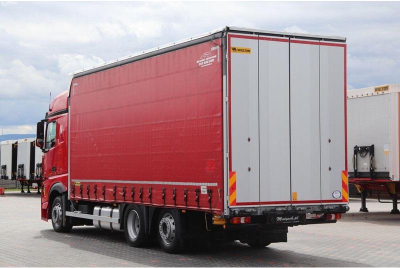 Mercedes-Benz ACTROS 2548 / 6x2 / I-PARK COOL / BIG SPACE / OŚ PODNOSZONA / PO - Φορτηγό μουσαμάς: φωτογραφία 2 Mercedes-Benz ACTROS 2548 / 6x2 / I-PARK COOL / BIG SPACE / OŚ PODNOSZONA / PO - Φορτηγό μουσαμάς: φωτογραφία 2