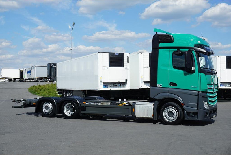 Mercedes-Benz ACTROS / 2548 / ACC / E 6 / MP 5 / MEGA / BDF 7,82 M / RETARDER - Φορτηγό σασί: φωτογραφία 4 Mercedes-Benz ACTROS / 2548 / ACC / E 6 / MP 5 / MEGA / BDF 7,82 M / RETARDER - Φορτηγό σασί: φωτογραφία 4