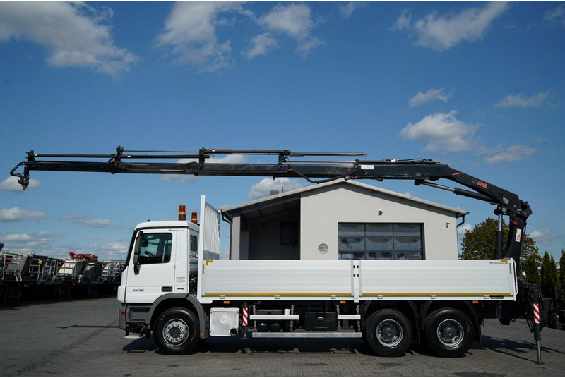 Mercedes-Benz ACTROS 2636 / 6x4 / SKRZYNIOWY 7 M + HDS HIAB -  WYSÓW 12,6 M / - Φορτηγό με ανοιχτή καρότσα, Φορτηγό με γερανό: φωτογραφία 3 Mercedes-Benz ACTROS 2636 / 6x4 / SKRZYNIOWY 7 M + HDS HIAB -  WYSÓW 12,6 M / - Φορτηγό με ανοιχτή καρότσα, Φορτηγό με γερανό: φωτογραφία 3