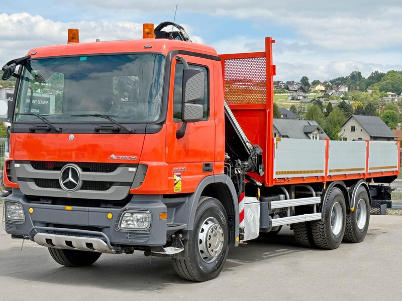 Mercedes-Benz ACTROS 2636 *HIAB 122 BS-2 HIDUO + FUNK/6x4 * TOP - Φορτηγό με ανοιχτή καρότσα, Φορτηγό με γερανό: φωτογραφία 3 Mercedes-Benz ACTROS 2636 *HIAB 122 BS-2 HIDUO + FUNK/6x4 * TOP - Φορτηγό με ανοιχτή καρότσα, Φορτηγό με γερανό: φωτογραφία 3