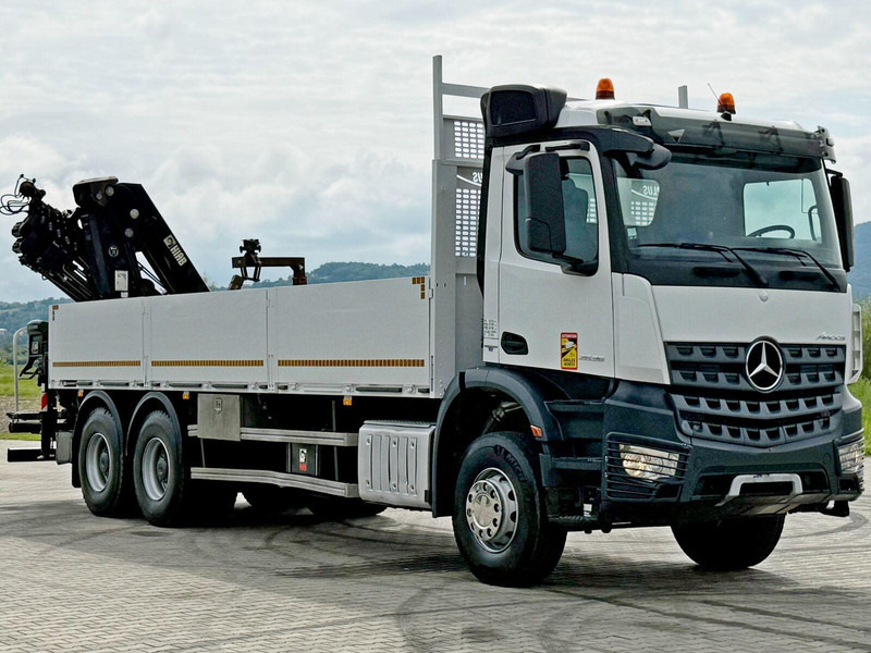Mercedes-Benz ACTROS 2636 * HIAB 211 E-6 HIDUO/FUNK *6x4 - Φορτηγό με ανοιχτή καρότσα, Φορτηγό με γερανό: φωτογραφία 3 Mercedes-Benz ACTROS 2636 * HIAB 211 E-6 HIDUO/FUNK *6x4 - Φορτηγό με ανοιχτή καρότσα, Φορτηγό με γερανό: φωτογραφία 3