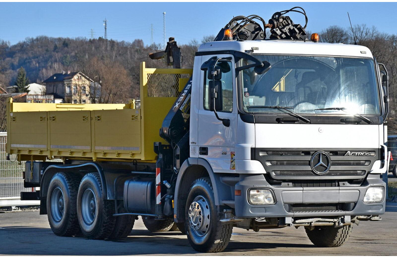 Mercedes-Benz ACTROS 2636 * TEREX 165.2E - A4 + FUNK/6x4 - Φορτηγό ανατρεπόμενο, Φορτηγό με γερανό: φωτογραφία 3 Mercedes-Benz ACTROS 2636 * TEREX 165.2E - A4 + FUNK/6x4 - Φορτηγό ανατρεπόμενο, Φορτηγό με γερανό: φωτογραφία 3