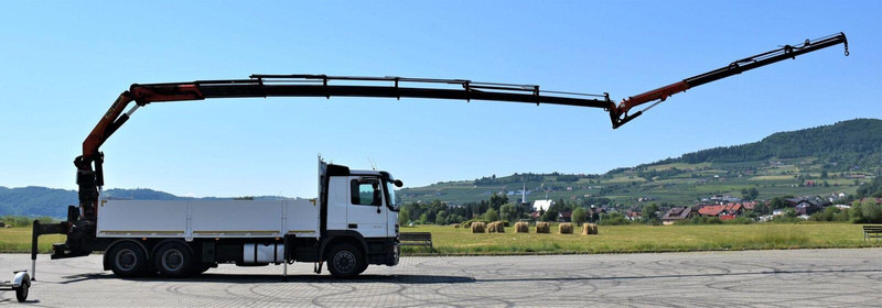 Mercedes-Benz ACTROS 2641 - Φορτηγό με ανοιχτή καρότσα, Φορτηγό με γερανό: φωτογραφία 5 Mercedes-Benz ACTROS 2641 - Φορτηγό με ανοιχτή καρότσα, Φορτηγό με γερανό: φωτογραφία 5