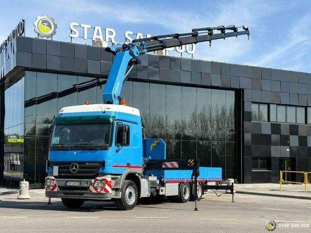 Mercedes-Benz ACTROS 2646L - Φορτηγό με ανοιχτή καρότσα, Φορτηγό με γερανό: φωτογραφία 5 Mercedes-Benz ACTROS 2646L - Φορτηγό με ανοιχτή καρότσα, Φορτηγό με γερανό: φωτογραφία 5
