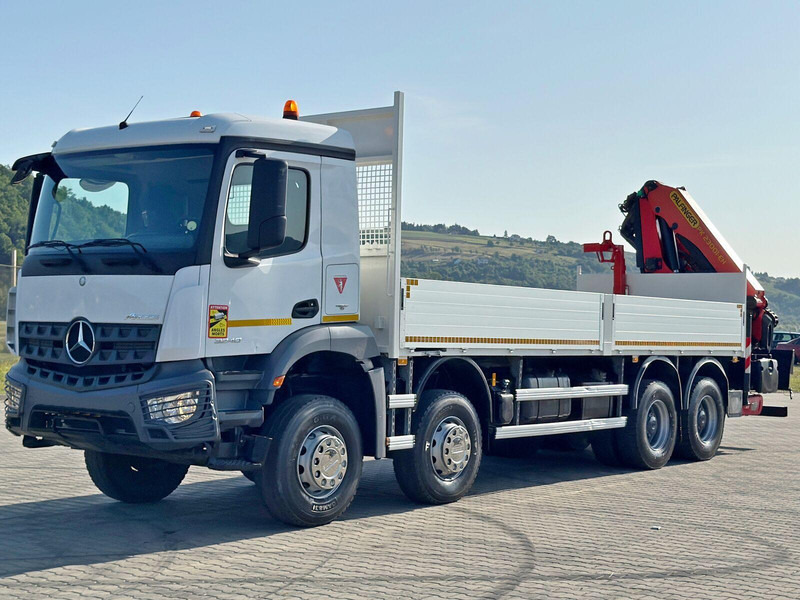 Mercedes-Benz ACTROS 3240 * PK 23001 - EH C+ FUNK / 8x4 * TOP - Φορτηγό με ανοιχτή καρότσα, Φορτηγό με γερανό: φωτογραφία 3 Mercedes-Benz ACTROS 3240 * PK 23001 - EH C+ FUNK / 8x4 * TOP - Φορτηγό με ανοιχτή καρότσα, Φορτηγό με γερανό: φωτογραφία 3