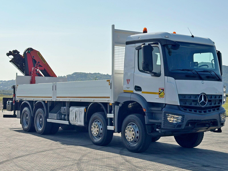 Mercedes-Benz ACTROS 3240 * PK 23001 - EH C+ FUNK / 8x4 * TOP - Φορτηγό με ανοιχτή καρότσα, Φορτηγό με γερανό: φωτογραφία 4 Mercedes-Benz ACTROS 3240 * PK 23001 - EH C+ FUNK / 8x4 * TOP - Φορτηγό με ανοιχτή καρότσα, Φορτηγό με γερανό: φωτογραφία 4