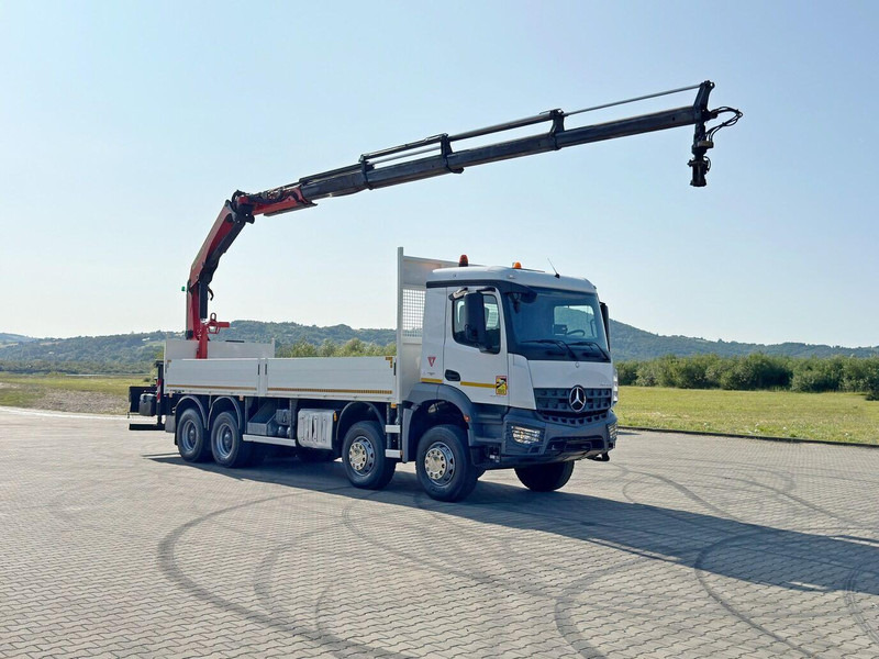 Mercedes-Benz ACTROS 3240 * PK 23001 - EH C+ FUNK / 8x4 * TOP - Φορτηγό με ανοιχτή καρότσα, Φορτηγό με γερανό: φωτογραφία 2 Mercedes-Benz ACTROS 3240 * PK 23001 - EH C+ FUNK / 8x4 * TOP - Φορτηγό με ανοιχτή καρότσα, Φορτηγό με γερανό: φωτογραφία 2
