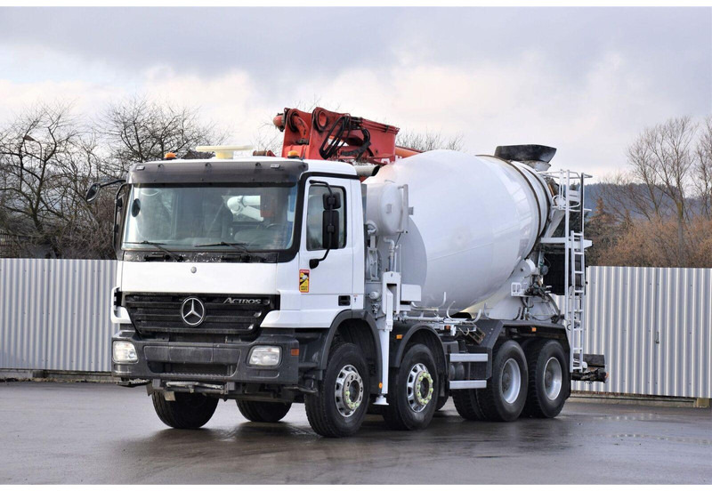 Mercedes-Benz ACTROS 3241* Betonpumpe 21m *8x4 * Top Zustand - Αντλία σκυροδέματος: φωτογραφία 2 Mercedes-Benz ACTROS 3241* Betonpumpe 21m *8x4 * Top Zustand - Αντλία σκυροδέματος: φωτογραφία 2