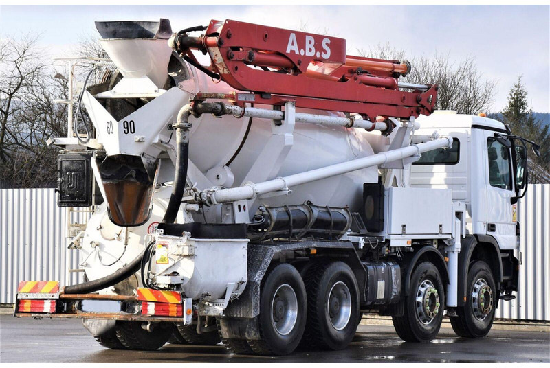Mercedes-Benz ACTROS 3241* Betonpumpe 21m *8x4 * Top Zustand - Αντλία σκυροδέματος: φωτογραφία 4 Mercedes-Benz ACTROS 3241* Betonpumpe 21m *8x4 * Top Zustand - Αντλία σκυροδέματος: φωτογραφία 4