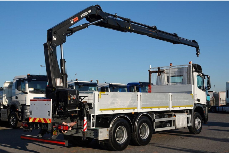 Mercedes-Benz AROCS 2633 / 6x4 / SKRZYNIOWY - 6,5 M / HDS HIAB 188 b-3 wysów: - Φορτηγό με ανοιχτή καρότσα, Φορτηγό με γερανό: φωτογραφία 4 Mercedes-Benz AROCS 2633 / 6x4 / SKRZYNIOWY - 6,5 M / HDS HIAB 188 b-3 wysów: - Φορτηγό με ανοιχτή καρότσα, Φορτηγό με γερανό: φωτογραφία 4