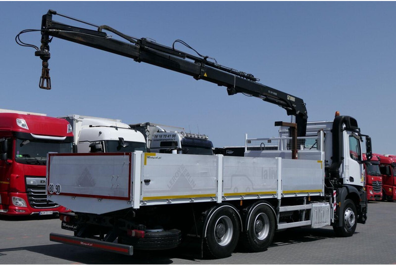 Mercedes-Benz AROCS 2633 - Φορτηγό με ανοιχτή καρότσα, Φορτηγό με γερανό: φωτογραφία 5 Mercedes-Benz AROCS 2633 - Φορτηγό με ανοιχτή καρότσα, Φορτηγό με γερανό: φωτογραφία 5