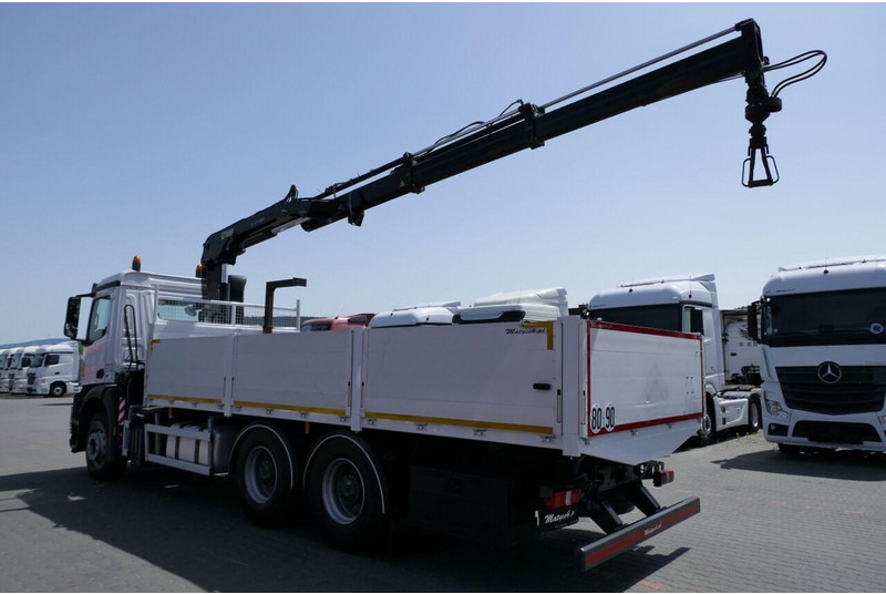 Mercedes-Benz AROCS 2633 - Φορτηγό με ανοιχτή καρότσα, Φορτηγό με γερανό: φωτογραφία 3 Mercedes-Benz AROCS 2633 - Φορτηγό με ανοιχτή καρότσα, Φορτηγό με γερανό: φωτογραφία 3