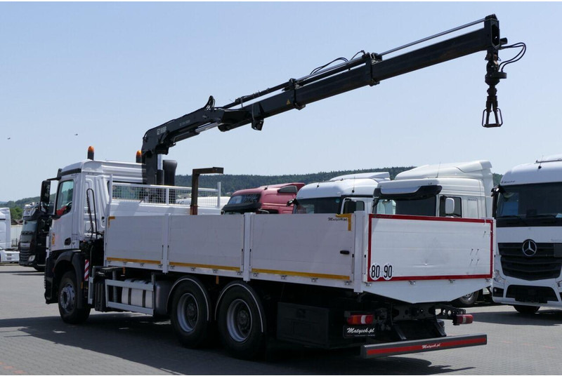 Mercedes-Benz AROCS 2633 - Φορτηγό με ανοιχτή καρότσα, Φορτηγό με γερανό: φωτογραφία 4 Mercedes-Benz AROCS 2633 - Φορτηγό με ανοιχτή καρότσα, Φορτηγό με γερανό: φωτογραφία 4