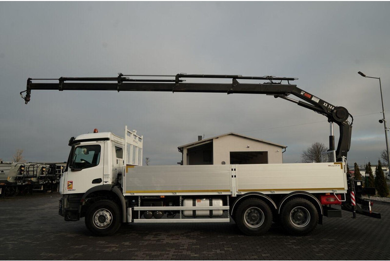 Mercedes-Benz AROCS 2640 / 6x4 / SKRZYNIOWY - 6,5 M / HDS HIAB 144 / wysów: 12 - Φορτηγό με ανοιχτή καρότσα, Φορτηγό με γερανό: φωτογραφία 2 Mercedes-Benz AROCS 2640 / 6x4 / SKRZYNIOWY - 6,5 M / HDS HIAB 144 / wysów: 12 - Φορτηγό με ανοιχτή καρότσα, Φορτηγό με γερανό: φωτογραφία 2