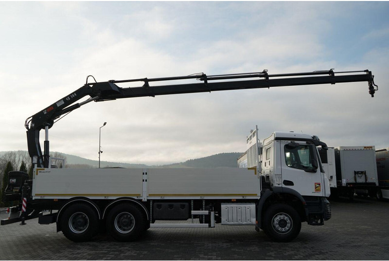 Mercedes-Benz AROCS 2640 / 6x4 / SKRZYNIOWY - 6,5 M / HDS HIAB 144 / wysów: 12 - Φορτηγό με ανοιχτή καρότσα, Φορτηγό με γερανό: φωτογραφία 5 Mercedes-Benz AROCS 2640 / 6x4 / SKRZYNIOWY - 6,5 M / HDS HIAB 144 / wysów: 12 - Φορτηγό με ανοιχτή καρότσα, Φορτηγό με γερανό: φωτογραφία 5