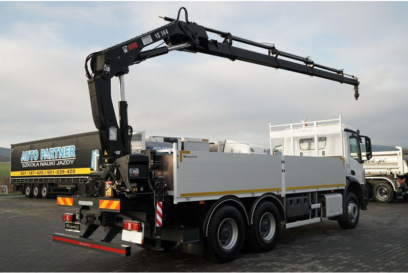 Mercedes-Benz AROCS 2640 / 6x4 / SKRZYNIOWY - 6,5 M / HDS HIAB 144 / wysów: 12 - Φορτηγό με ανοιχτή καρότσα, Φορτηγό με γερανό: φωτογραφία 4 Mercedes-Benz AROCS 2640 / 6x4 / SKRZYNIOWY - 6,5 M / HDS HIAB 144 / wysów: 12 - Φορτηγό με ανοιχτή καρότσα, Φορτηγό με γερανό: φωτογραφία 4