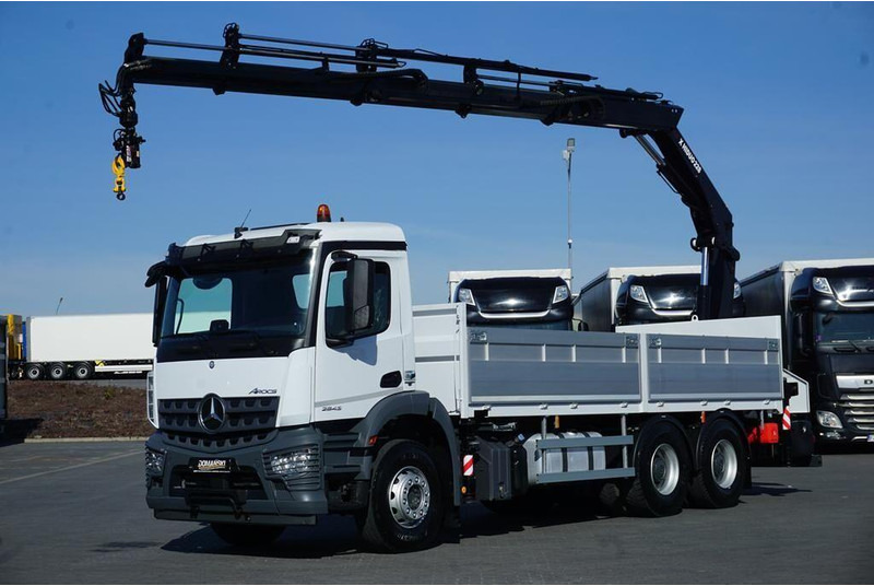 Mercedes-Benz AROCS / 2643 / 6 X 4 / SKRZYNIOWY + HDS / HIAB 228 E – 4 / WYS. - Φορτηγό με ανοιχτή καρότσα, Φορτηγό με γερανό: φωτογραφία 1 Mercedes-Benz AROCS / 2643 / 6 X 4 / SKRZYNIOWY + HDS / HIAB 228 E – 4 / WYS. - Φορτηγό με ανοιχτή καρότσα, Φορτηγό με γερανό: φωτογραφία 1