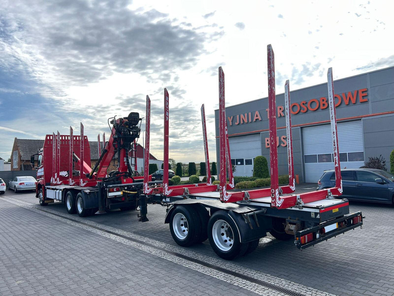 Mercedes-Benz AROCS 2645 EURO 6 6x4 TIMBER CARRIER HOLZTRANSPORT PALFINGER EPS - Φορτηγό ξυλείας, Φορτηγό με γερανό: φωτογραφία 3 Mercedes-Benz AROCS 2645 EURO 6 6x4 TIMBER CARRIER HOLZTRANSPORT PALFINGER EPS - Φορτηγό ξυλείας, Φορτηγό με γερανό: φωτογραφία 3
