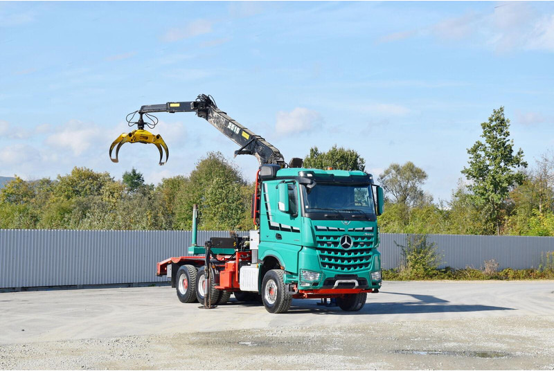 Mercedes-Benz AROCS 3363 *HOLZTRANSPORTER * LOGLIFT 251S /6x4 - Φορτηγό ξυλείας, Φορτηγό με γερανό: φωτογραφία 2 Mercedes-Benz AROCS 3363 *HOLZTRANSPORTER * LOGLIFT 251S /6x4 - Φορτηγό ξυλείας, Φορτηγό με γερανό: φωτογραφία 2