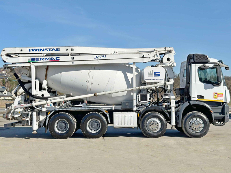 Mercedes-Benz AROCS 3743 * Betonpumpe + FUNK * 8x4 * TOP - Μπετονιέρα φορτηγό: φωτογραφία 3 Mercedes-Benz AROCS 3743 * Betonpumpe + FUNK * 8x4 * TOP - Μπετονιέρα φορτηγό: φωτογραφία 3