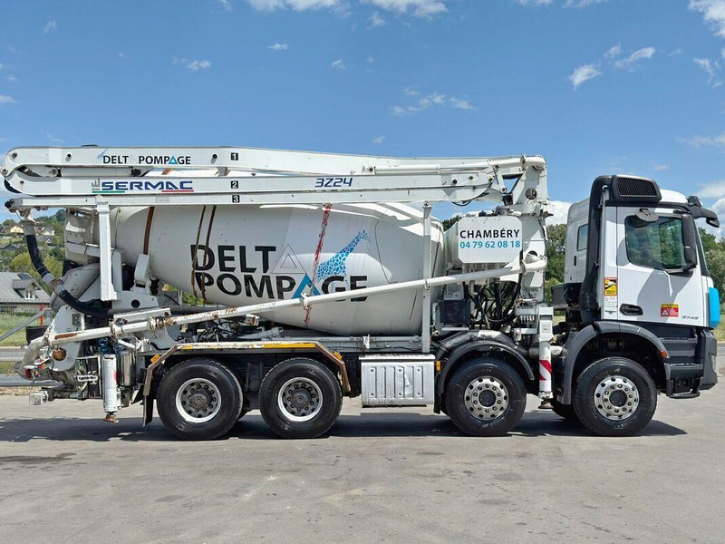 Mercedes-Benz AROCS 3743 * Betonpumpe + FUNK * 8x4 * TOP - Μπετονιέρα φορτηγό: φωτογραφία 5 Mercedes-Benz AROCS 3743 * Betonpumpe + FUNK * 8x4 * TOP - Μπετονιέρα φορτηγό: φωτογραφία 5