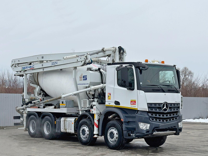 Mercedes-Benz AROCS 3743 - Αντλία σκυροδέματος: φωτογραφία 1 Mercedes-Benz AROCS 3743 - Αντλία σκυροδέματος: φωτογραφία 1