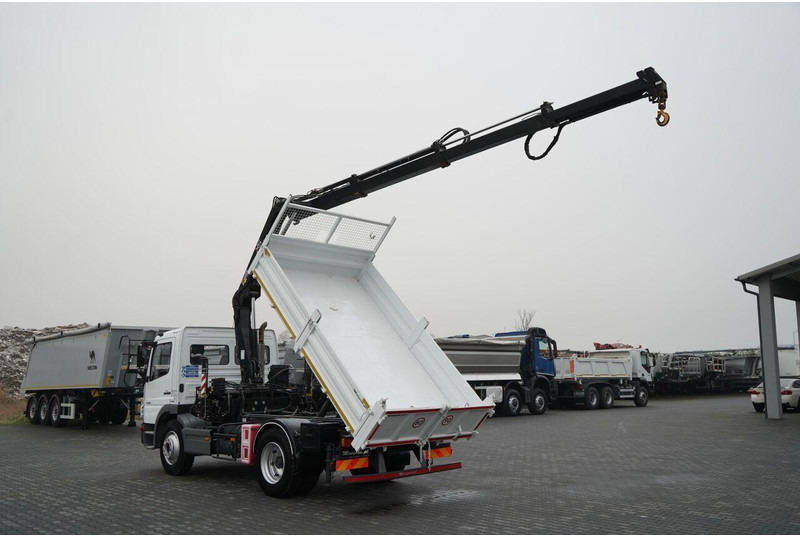 Mercedes-Benz ATEGO 1218 / 4x2 / WYWROTKA + HDS HIAB 0088 BS-3 / PILOT /MANU - Φορτηγό ανατρεπόμενο, Φορτηγό με γερανό: φωτογραφία 3 Mercedes-Benz ATEGO 1218 / 4x2 / WYWROTKA + HDS HIAB 0088 BS-3 / PILOT /MANU - Φορτηγό ανατρεπόμενο, Φορτηγό με γερανό: φωτογραφία 3