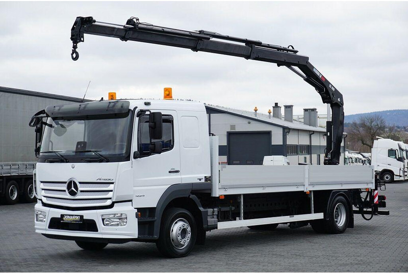 Mercedes-Benz ATEGO / 1224 / ACC / SKRZYNIOWY + HDS / HIAB 099 B - 3 DUO - Φορτηγό με ανοιχτή καρότσα, Φορτηγό με γερανό: φωτογραφία 2 Mercedes-Benz ATEGO / 1224 / ACC / SKRZYNIOWY + HDS / HIAB 099 B - 3 DUO - Φορτηγό με ανοιχτή καρότσα, Φορτηγό με γερανό: φωτογραφία 2