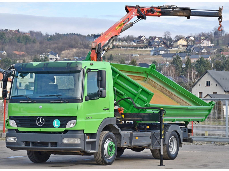 Mercedes-Benz ATEGO 1224 - Φορτηγό ανατρεπόμενο, Φορτηγό με γερανό: φωτογραφία 3 Mercedes-Benz ATEGO 1224 - Φορτηγό ανατρεπόμενο, Φορτηγό με γερανό: φωτογραφία 3
