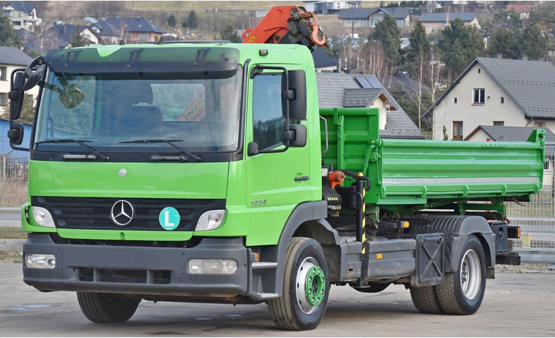 Mercedes-Benz ATEGO 1224 - Φορτηγό ανατρεπόμενο, Φορτηγό με γερανό: φωτογραφία 5 Mercedes-Benz ATEGO 1224 - Φορτηγό ανατρεπόμενο, Φορτηγό με γερανό: φωτογραφία 5