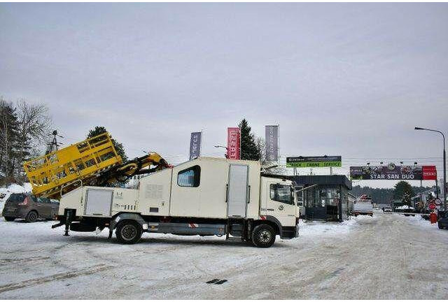 Mercedes-Benz ATEGO 1323 PK 8000T RAIL Platform - Φορτηγό, Φορτηγό με γερανό: φωτογραφία 4 Mercedes-Benz ATEGO 1323 PK 8000T RAIL Platform - Φορτηγό, Φορτηγό με γερανό: φωτογραφία 4